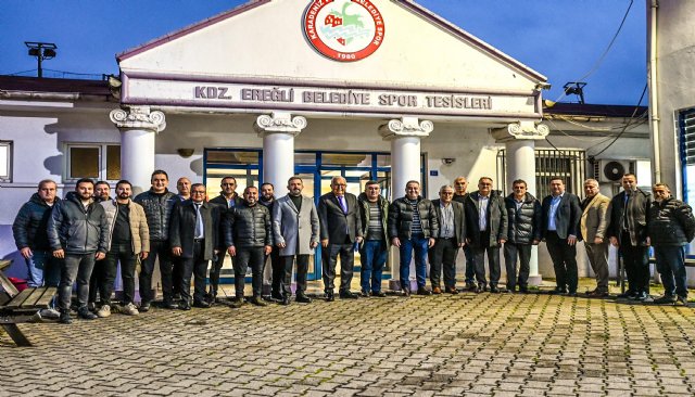 KDZ.EREĞLİ BELEDİYESPOR’DA DEĞERLENDİRME TOPLANTISI  