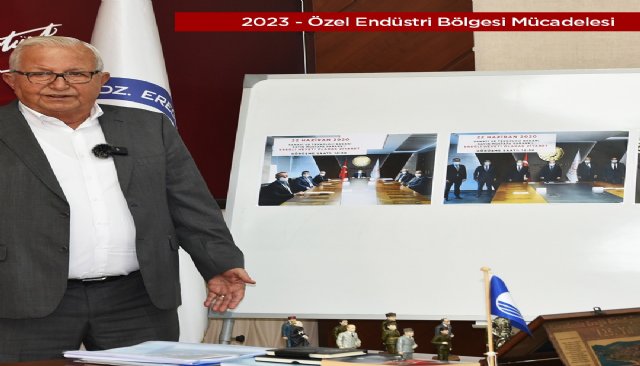 “BAŞKAN HALİL POSBIYIK ÖZEL ENDÜSTRİ BÖLGESİ MÜCADELESİNDE DE YANIZ KALDI”